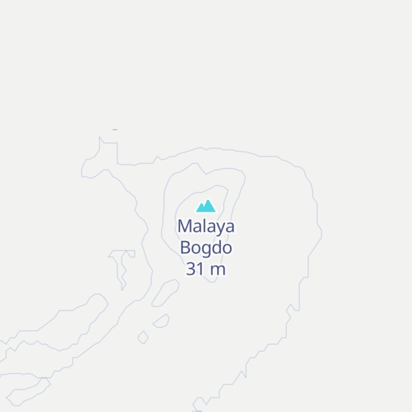 Map of Malaya Bogdo