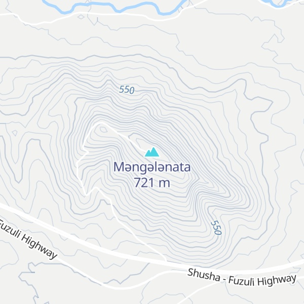 Map of Məngələnata