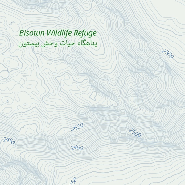 Map of Kūh-e Mīrādāl