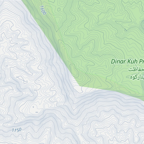 Map of Kūh-e Golzameh