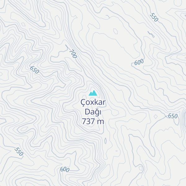 Map of Çoxkar Dağı