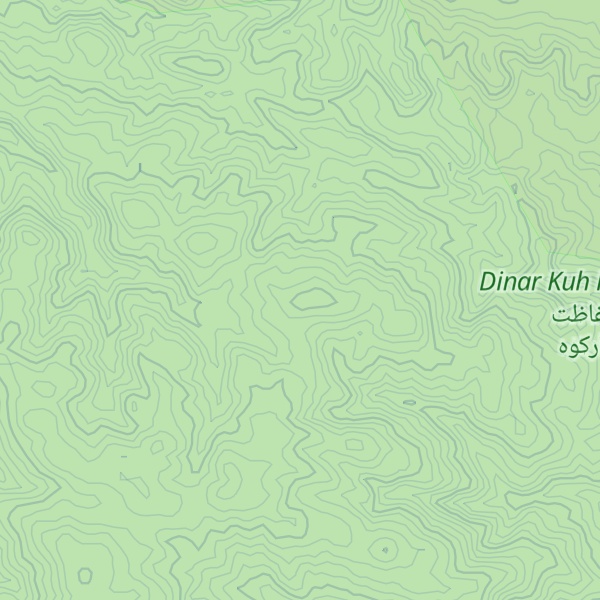 Map of Posht Kūh