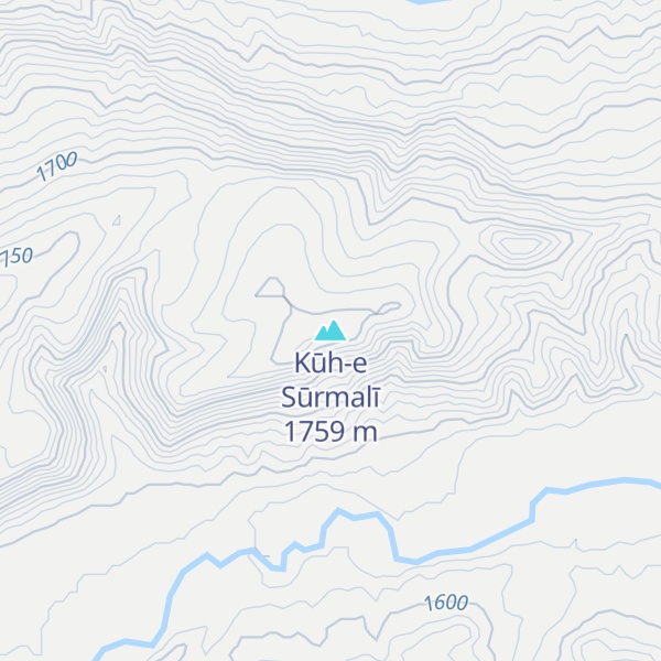 Map of Kūh-e Sūrmalī