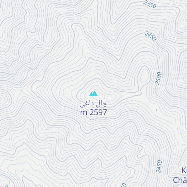 Map of چال داغی