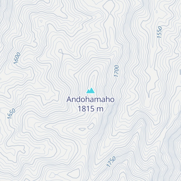 Map of Andohamaho