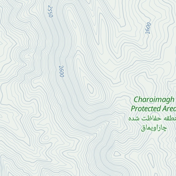 Map of Kūh-e Ārānchī Dāghī