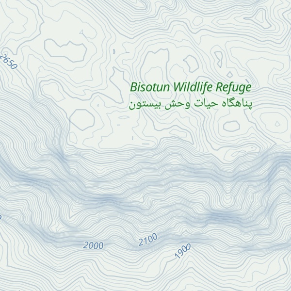 Map of Kūh-e Rū’īn