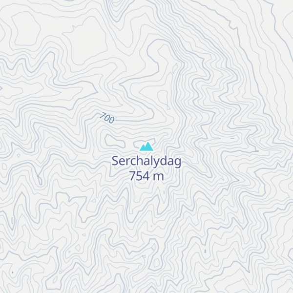 Map of Serchalydag