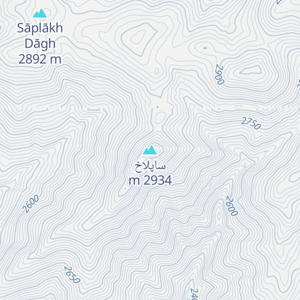 Map of ساپلاخ