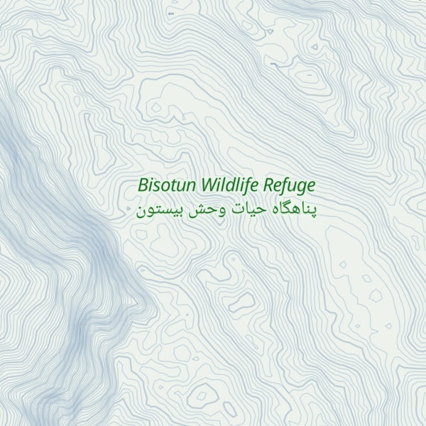 Map of Kūh-e Narāmān