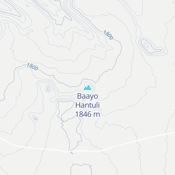 Map of Baayo Hantuli