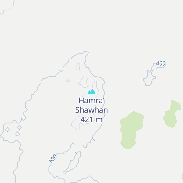 Map of Hamra' Shawhan