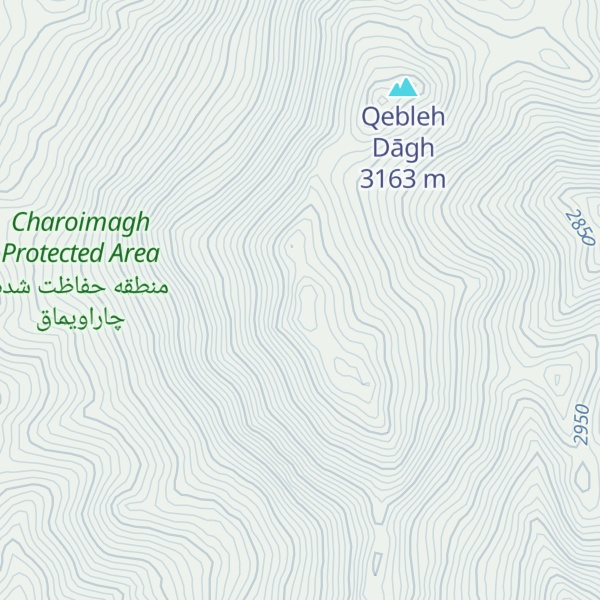 Map of قبله داغی