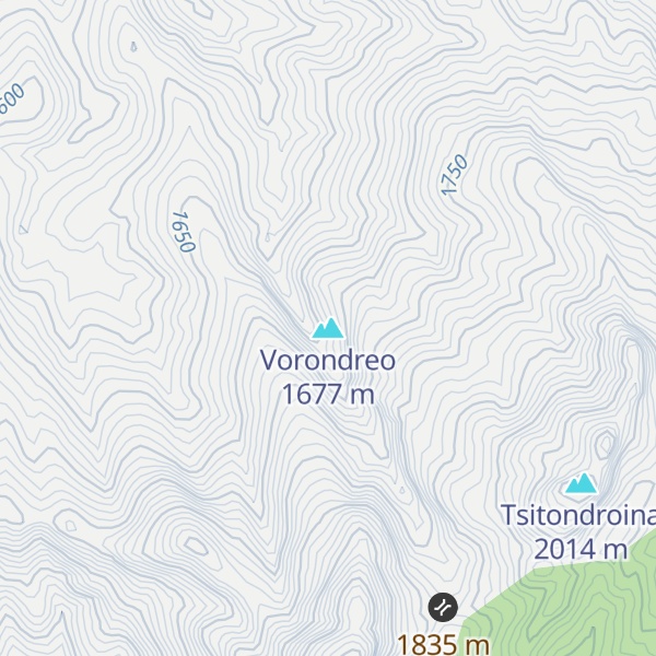 Map of Vorondreo