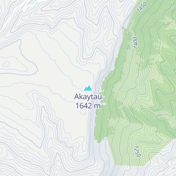 Map of Akaytau