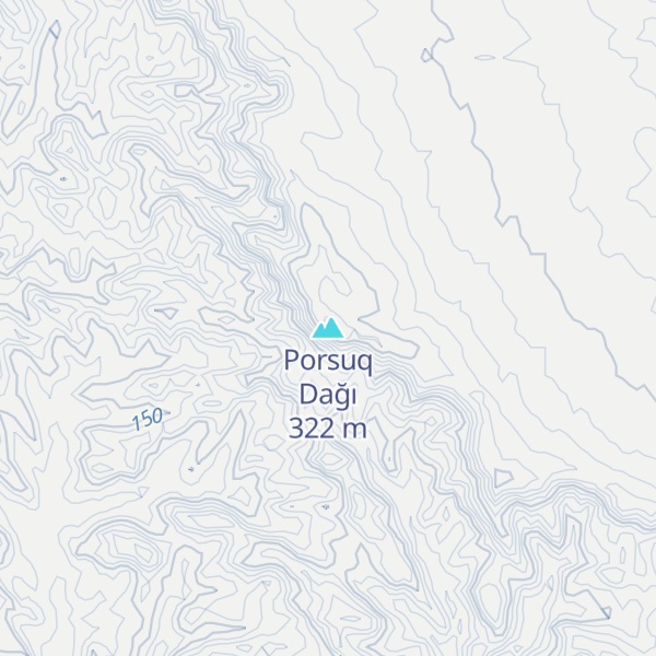 Map of Porsuq Dağı