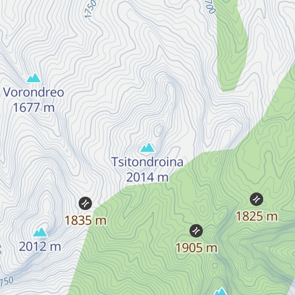 Map of Tsitondroina