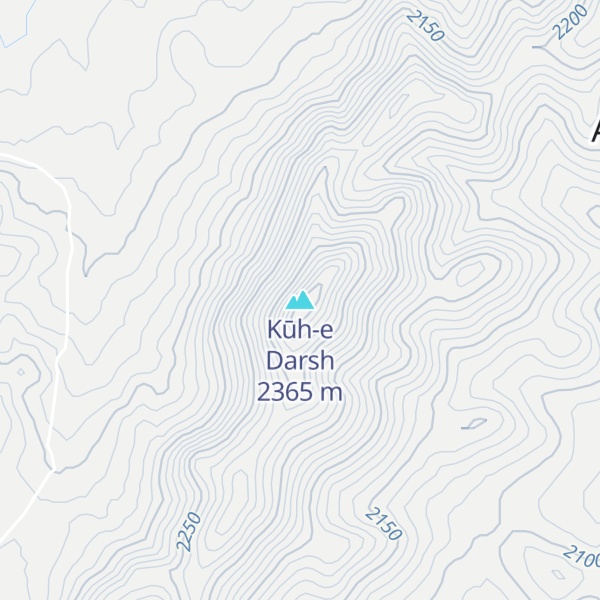Map of Kūh-e Darsh