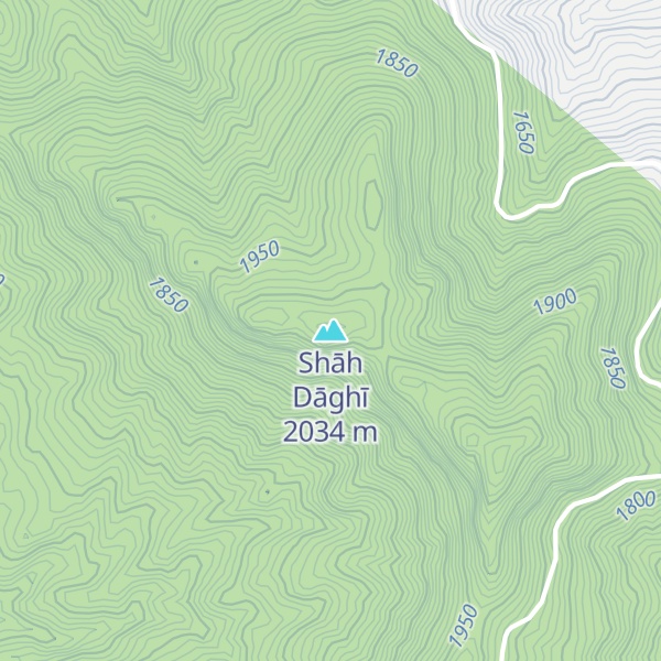 Map of Shāh Dāghī