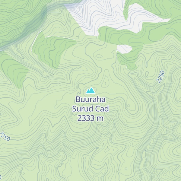 Map of Buuraha Surud Cad