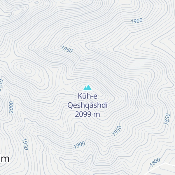 Map of Kūh-e Qeshqāshdī