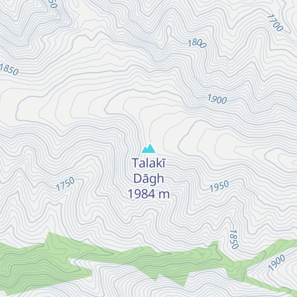 Map of Talakī Dāgh