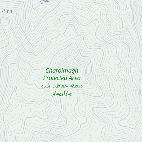 Map of Kūh-e Qānqālī Dāghī