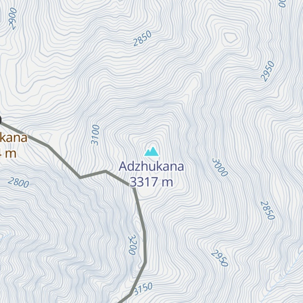Map of Adzhukana
