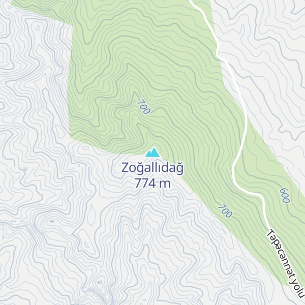 Map of Zoğallıdağ