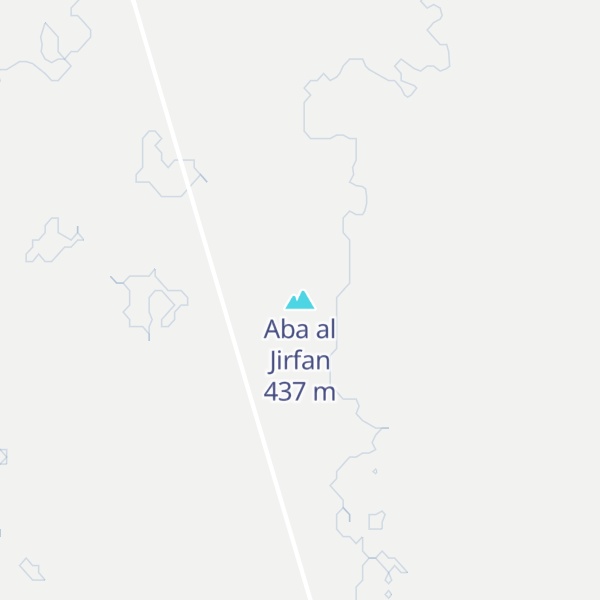 Map of Aba al Jirfan