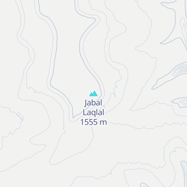 Map of Jabal Laqlal
