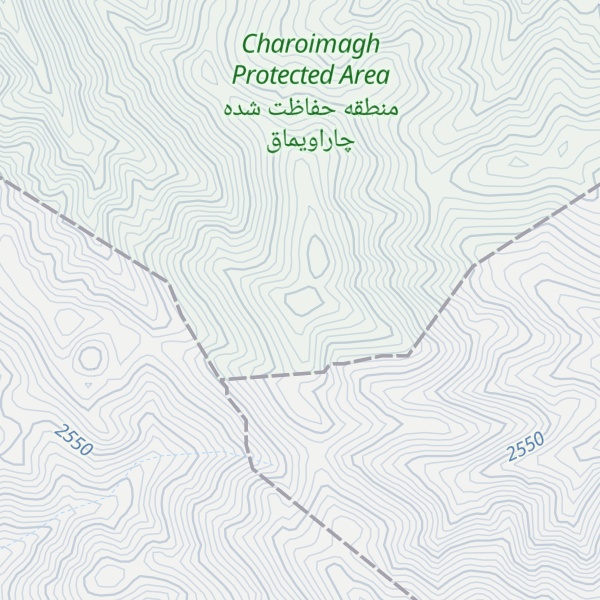 Map of Kūh-e Dūmānlū