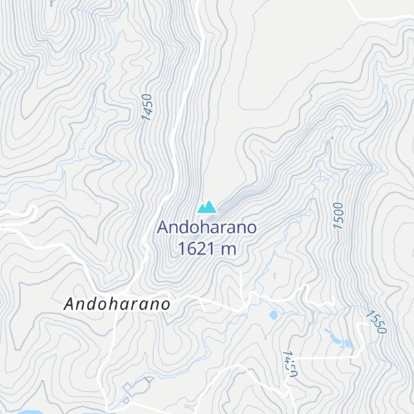 Map of Andoharano