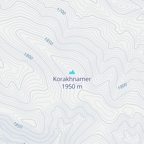 Map of Korakhnamer