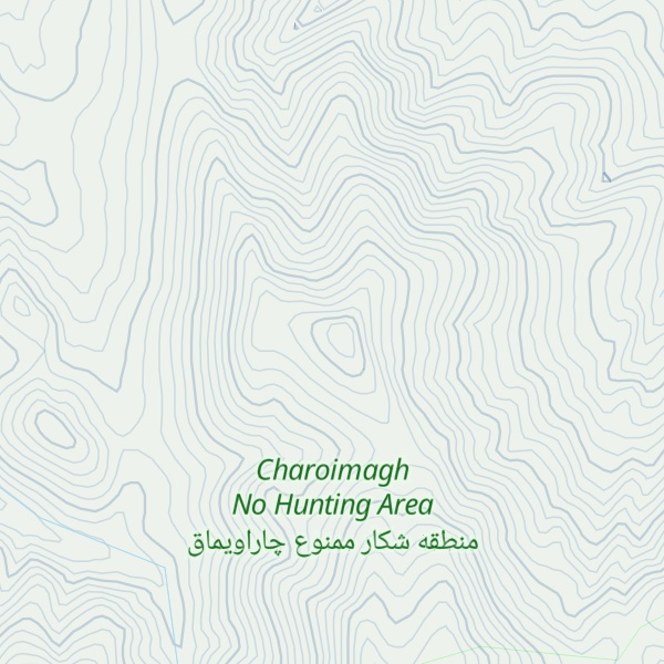 Map of Kūh-e Shājān Dāghī