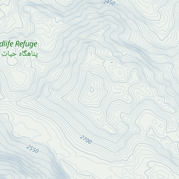 Map of Kūh-e Mīrzā’ī