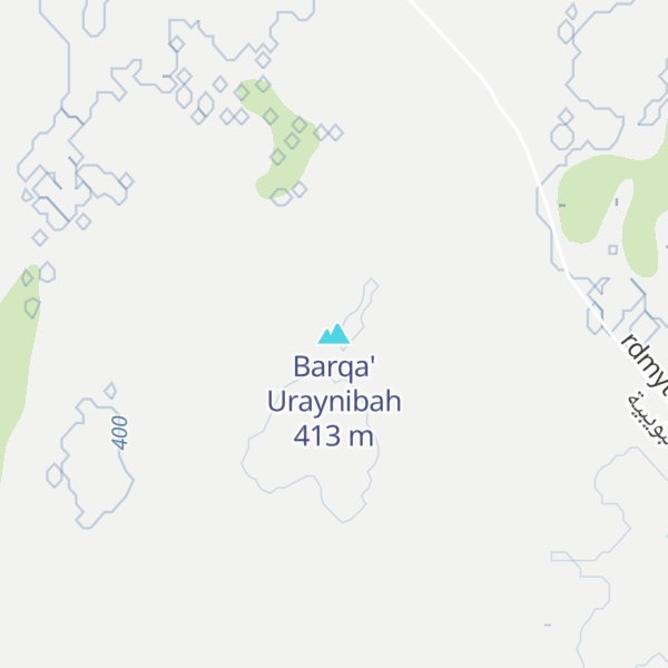 Map of Barqa' Uraynibah