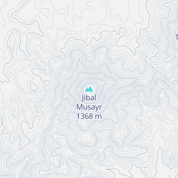 Map of Jibal Musayr