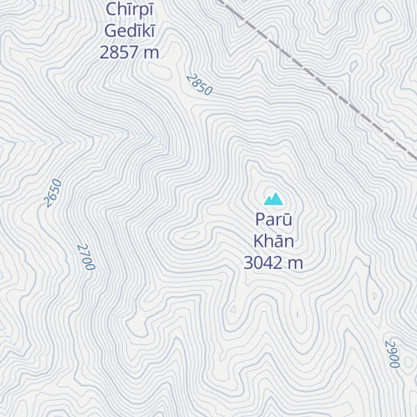 Map of Kūh-e Yelī Dāgh