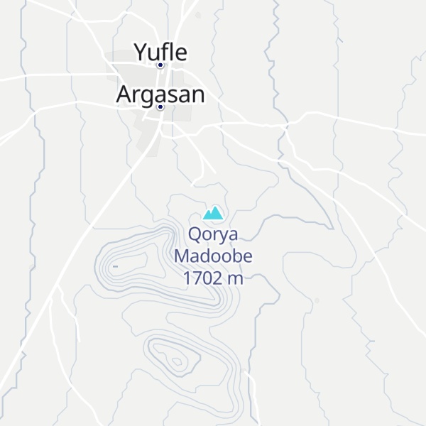 Map of Qorya Madoobe