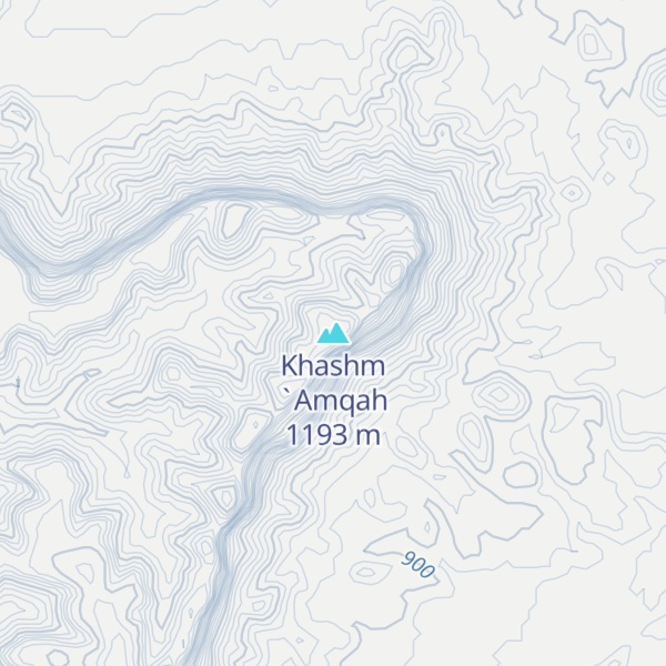 Map of Khashm `Amqah
