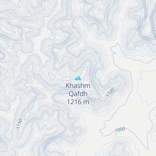 Map of Khashm Qafdh