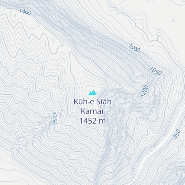 Map of Kūh-e Sīāh Kamar