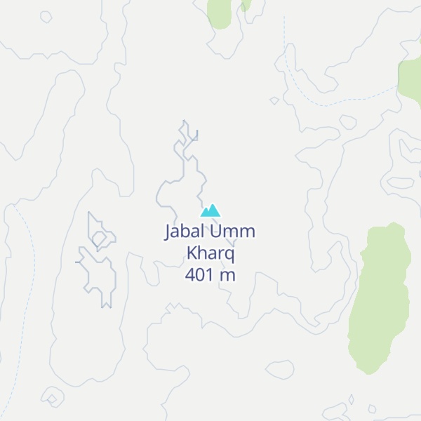 Map of Jabal Umm Kharq