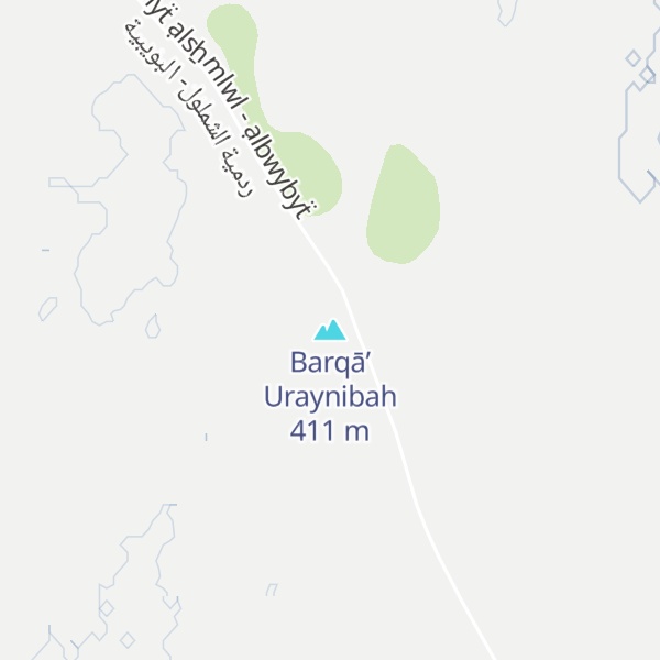 Map of Barqā’ Uraynibah