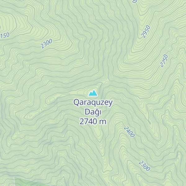 Map of Qaraquzey Dağı