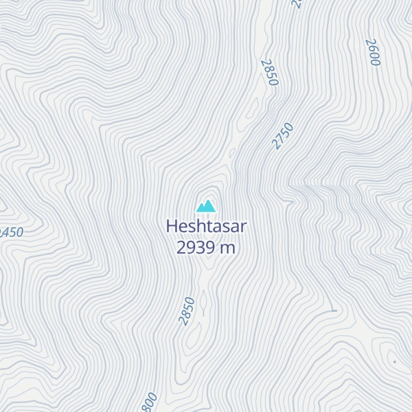 Map of Heshtasar