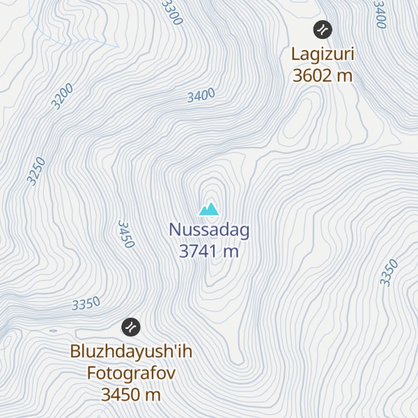 Map of Nussadag