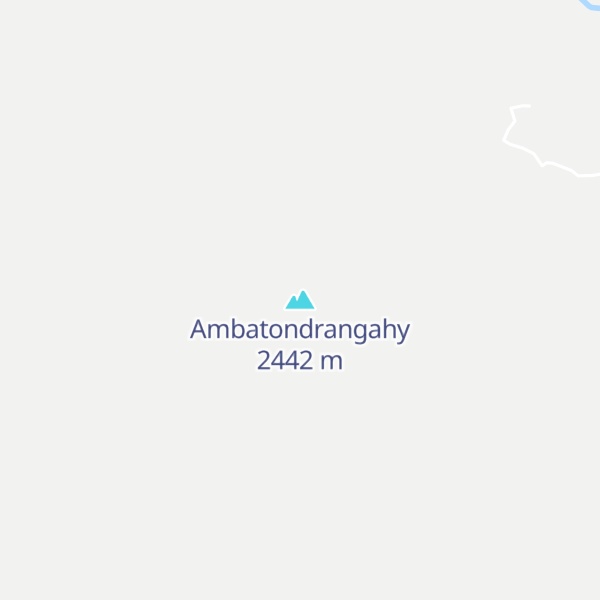 Map of Ambatondrangahy