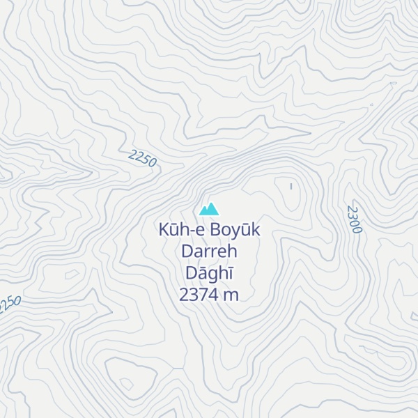 Map of Kūh-e Boyūk Darreh Dāghī
